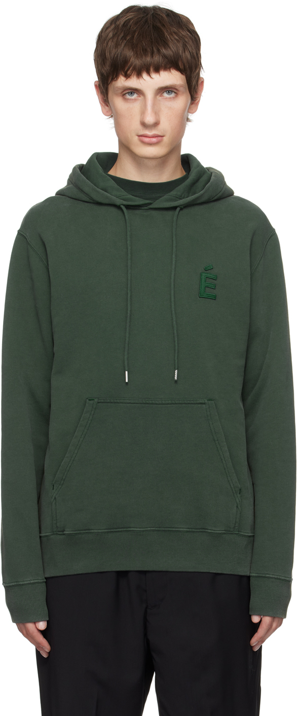 Études Green Klein Patch Hoodie