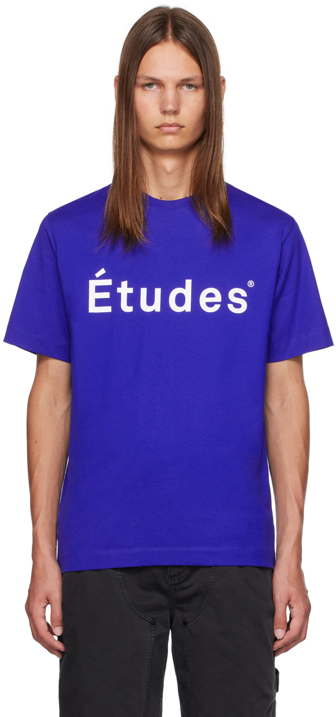 Shop Etudes Studio Blue Wonder 'études' T-shirt