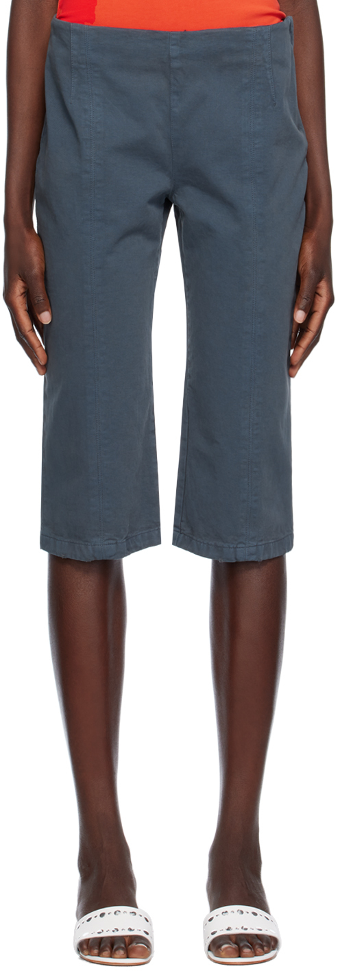 Shop Paloma Wool Gray Cordora Shorts In C/209 Dark Grey