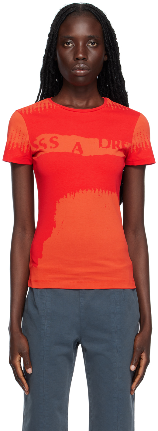 Red & Orange Dreamy T-Shirt