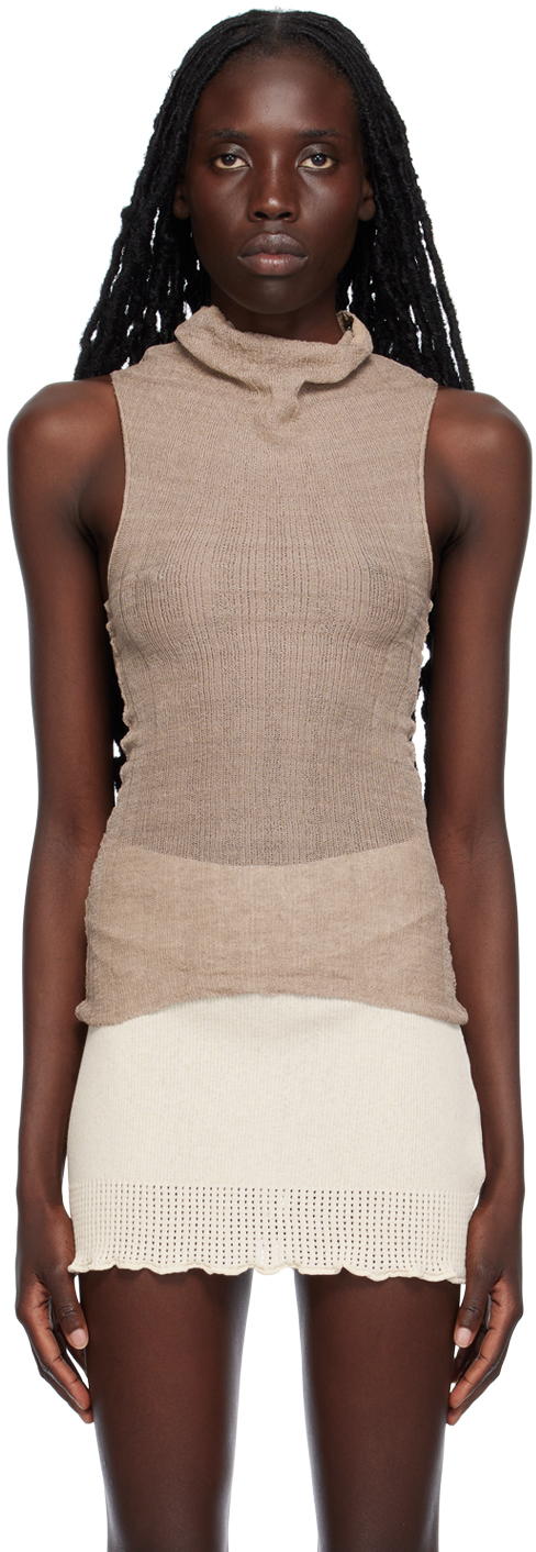 Taupe Caril Tank Top
