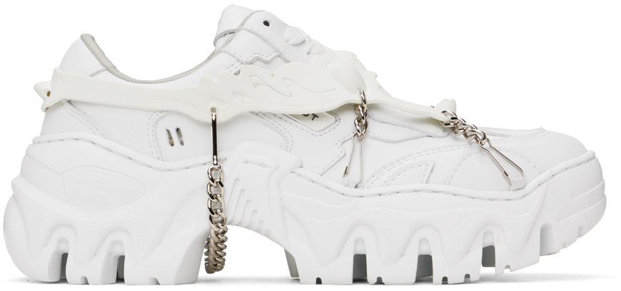 White Boccaccio II Harness Sneakers