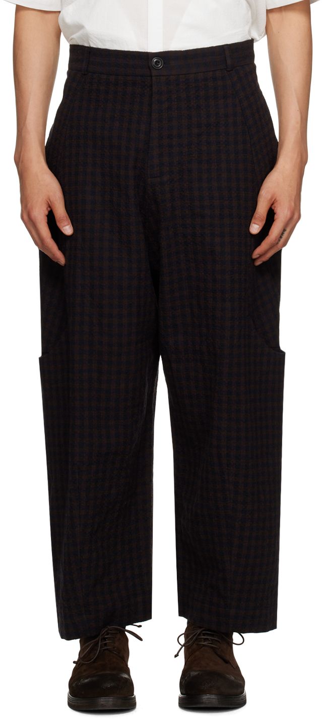 SAGE NATION Black Box Pleat Trousers | Smart Closet