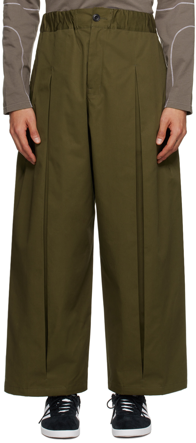 SAGE NATION Gray Paneled Trousers | Smart Closet