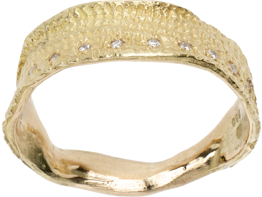 Elhanati Gold Paloma Petite Ring In Yellow Gold