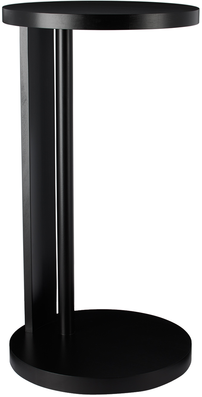 Ann Demeulemeester Black Serax Edition Aura High Side Table In Black