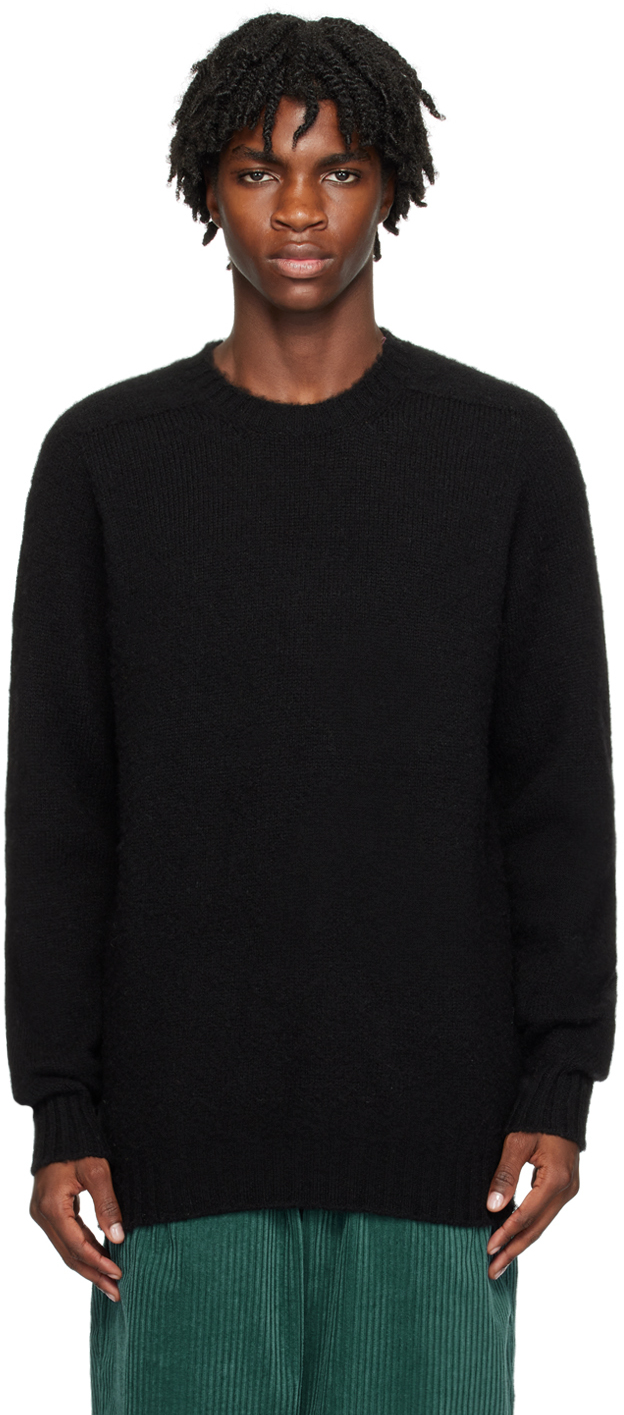 Howlin' SSENSE Exclusive Black Shaggy Bear Sweater