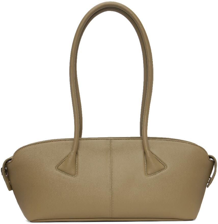 Low Classic Khaki Baguette Bag In Green