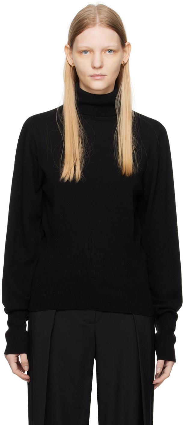 Black Extended Sleeve Sweater