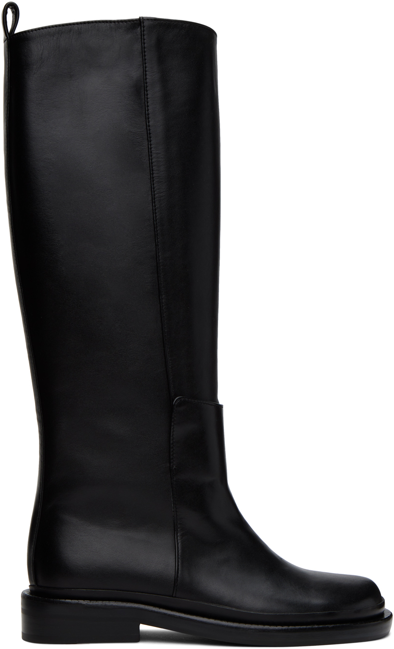 Low Classic Black Pull-loop Boots