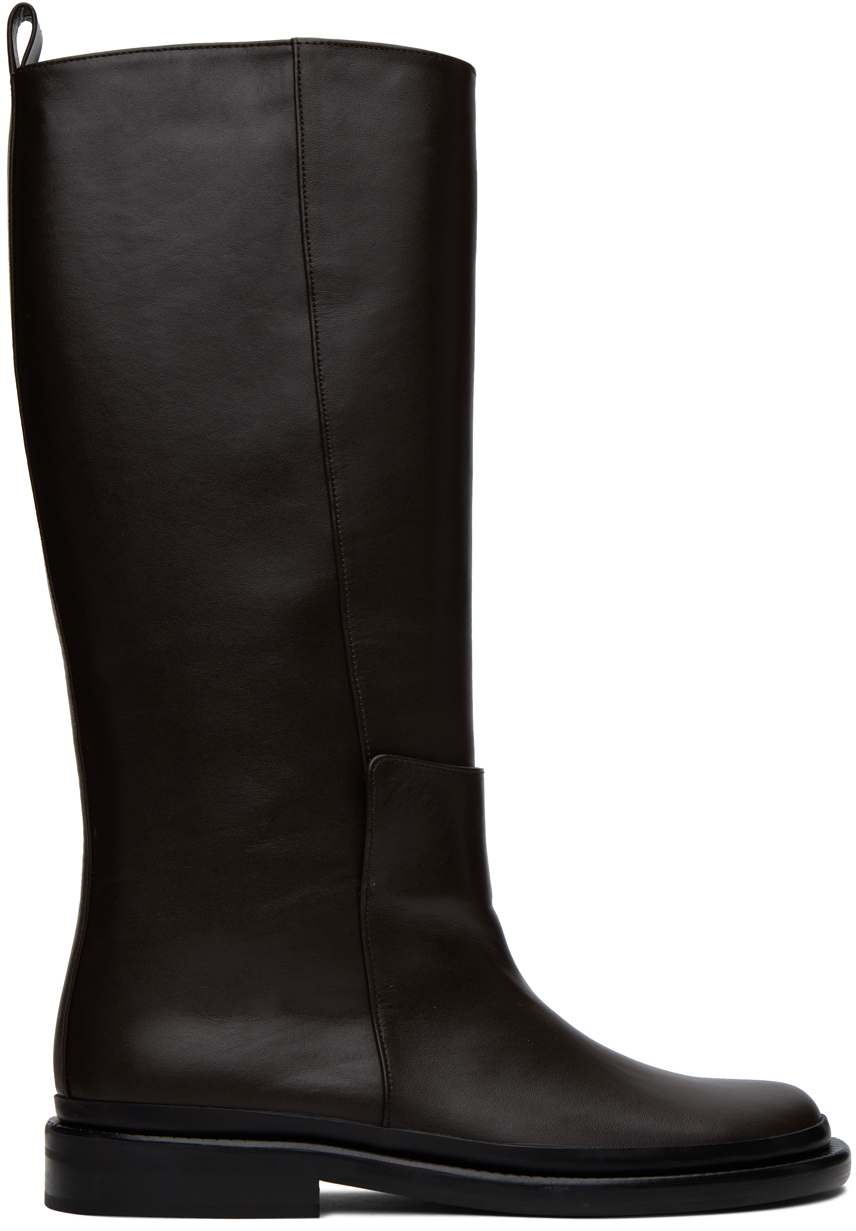Low Classic Brown Pull-loop Boots