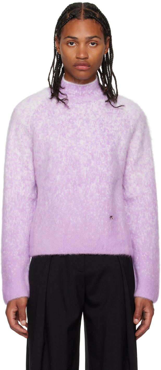 Low Classic Purple Gradient Sweater