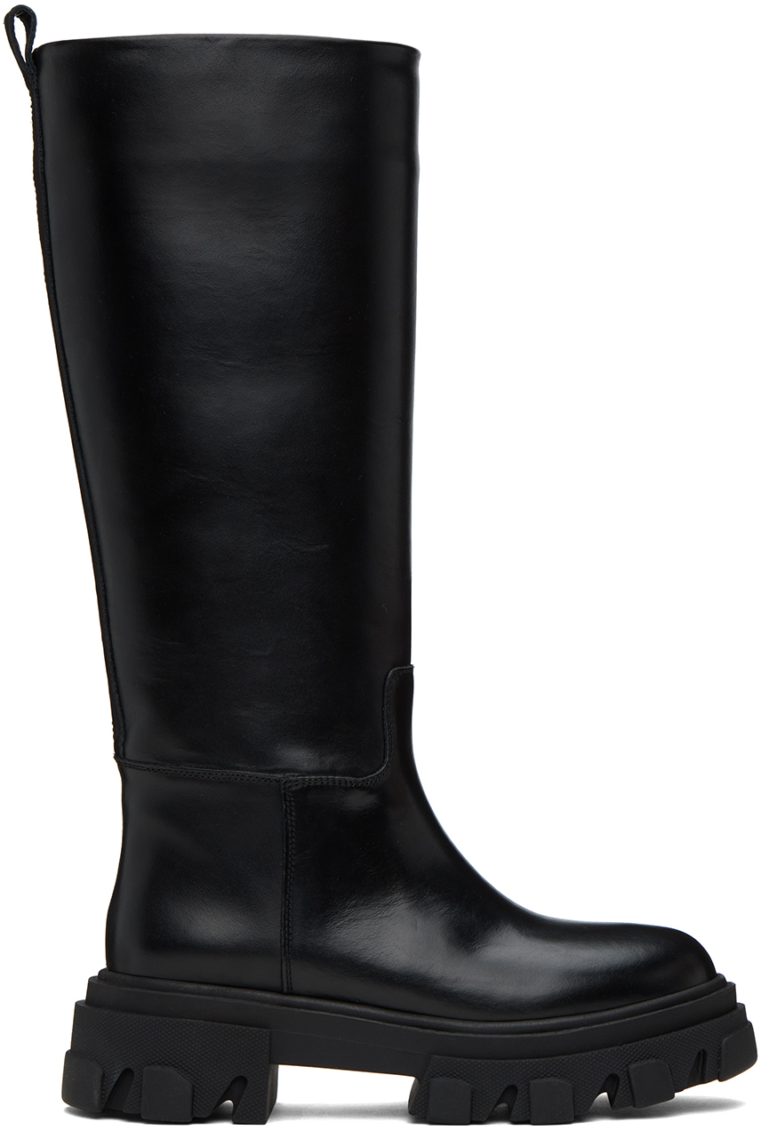 GIABORGHINI: Black Perni 07 Boots | SSENSE