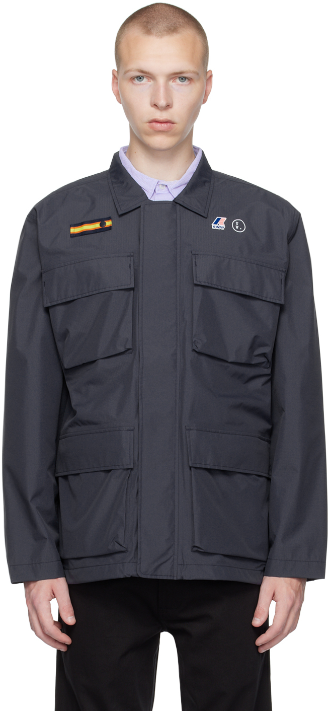 Navy K-Way Edition Porthmeor Jacket