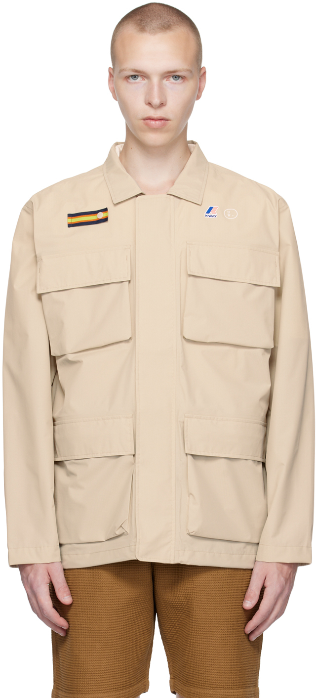 Beige K-Way Edition Porthmeor Jacket