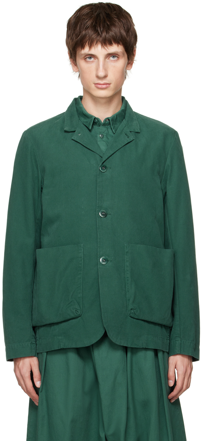 Green 'The Bookbinder' Jacket