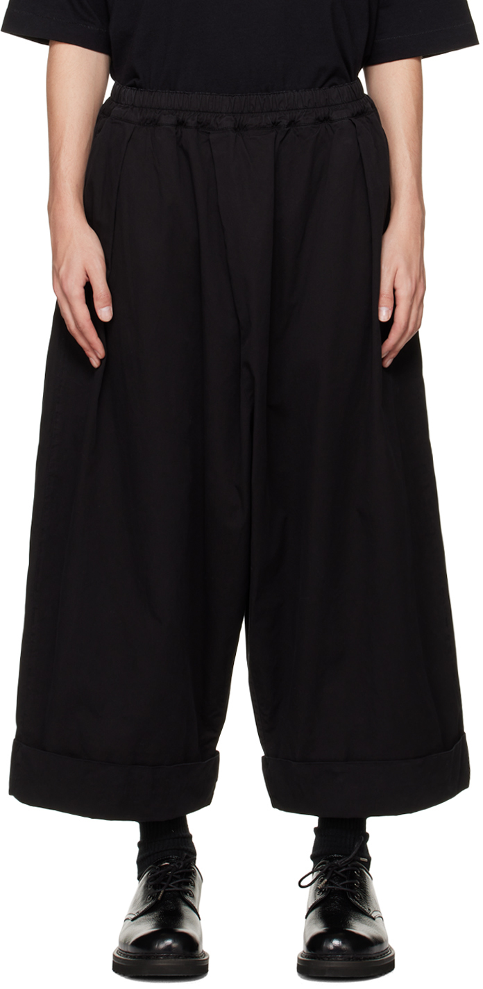 Black 'The Baker' Trousers by Toogood on Sale