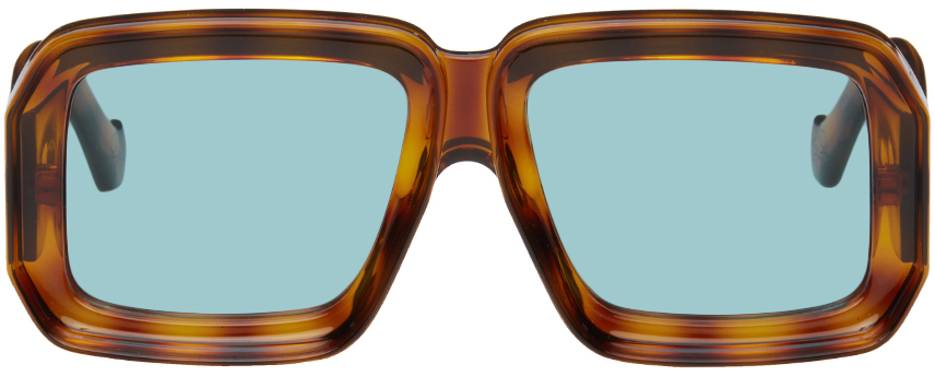 Loewe Tortoiseshell Paula's Ibiza Dive Sunglasses