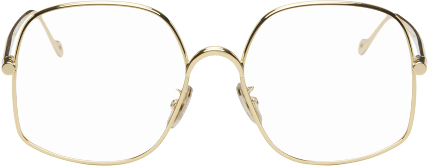 Loewe Gold Square Glasses