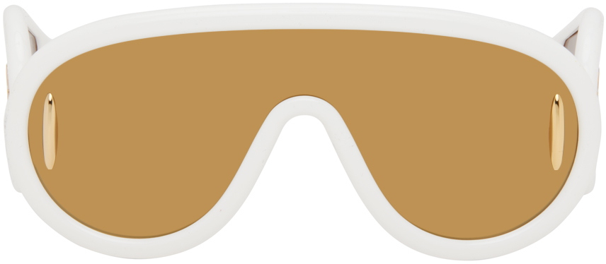 LOEWE White Wave Mask Sunglasses
