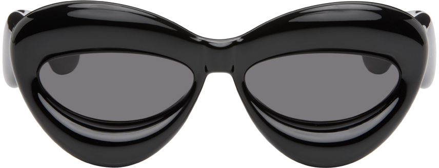 LOEWE Black Inflated Sunglasses