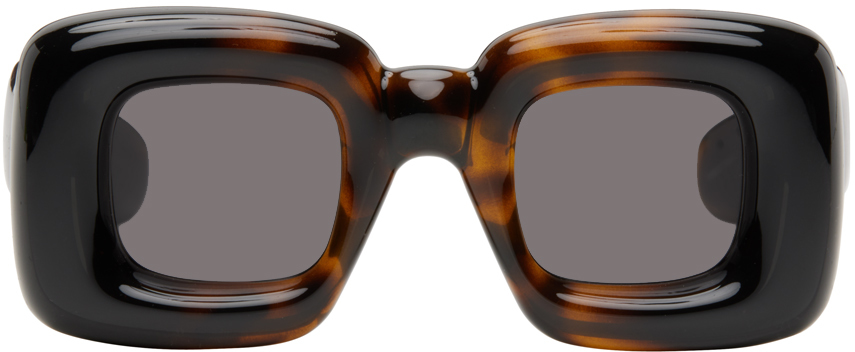 LOEWE Tortoiseshell Inflated Sunglasses