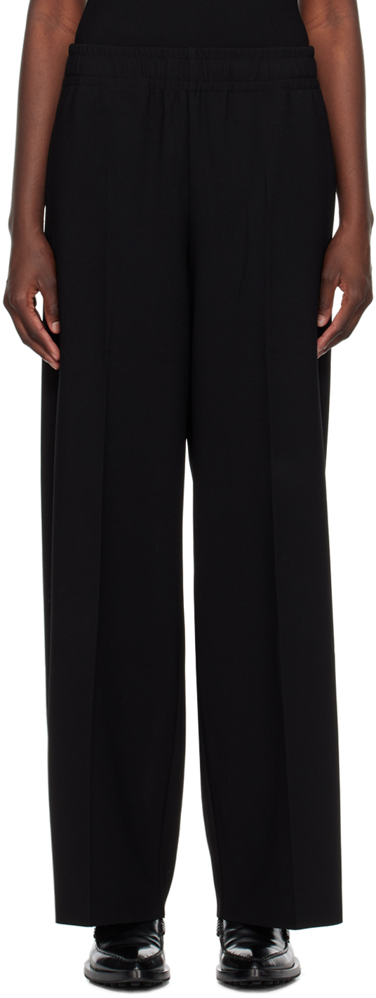 SSENSE Exclusive Brown Bootcut Trousers by Birrot on Sale