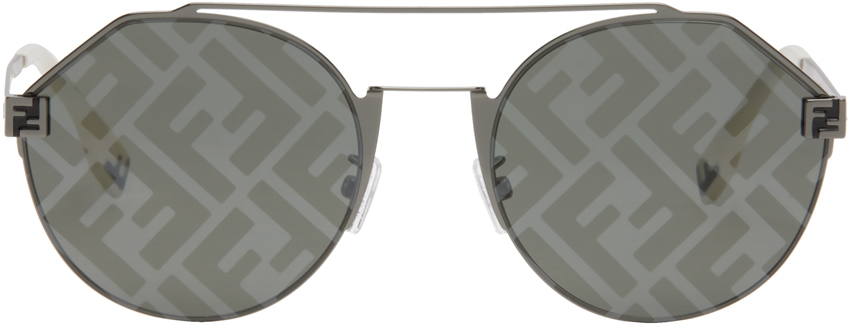 Fendi Gunmetal Fendi Sky Sunglasses