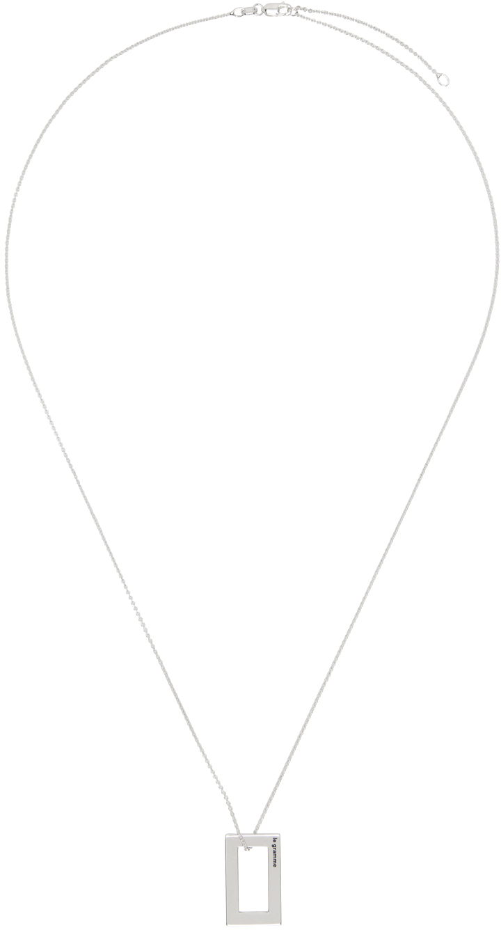 Silver 'Le 3.4g' Necklace
