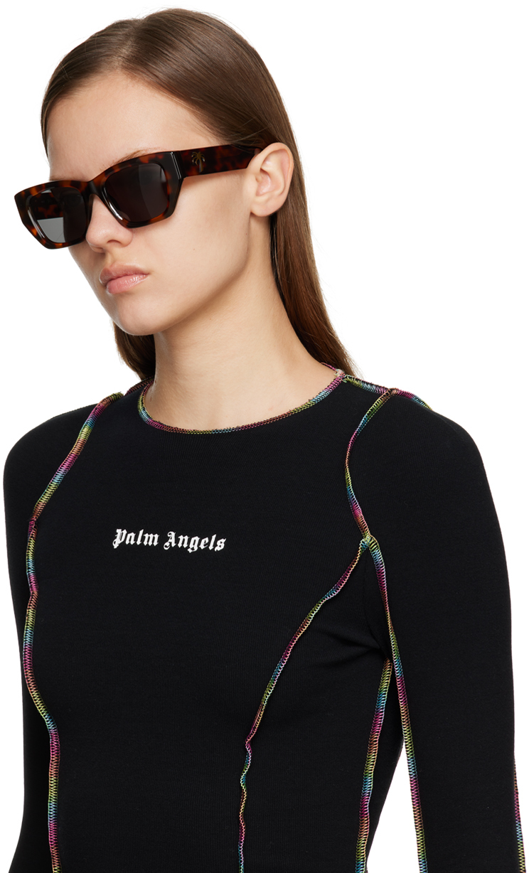 Hinkley Sunglasses in black - Palm Angels® Official