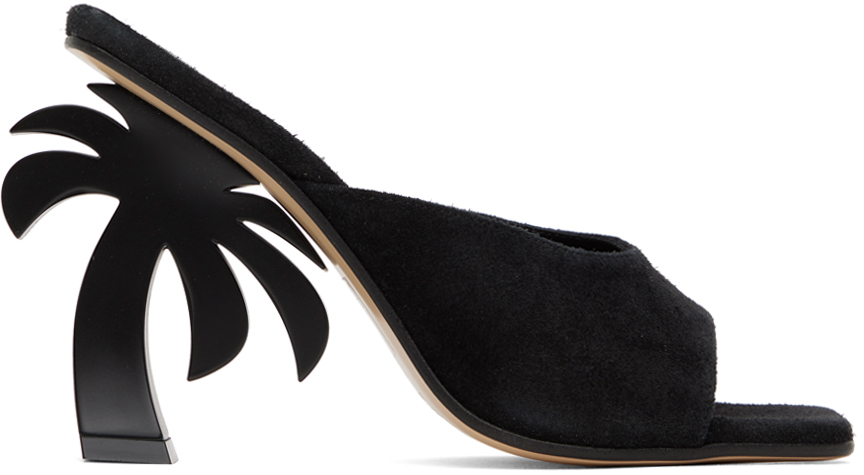【関税込み】Palm Angels ブラック Palm Heel ブーツ ブラック（黒）系 Palm Angels(パームエンジェルス) ブーツ