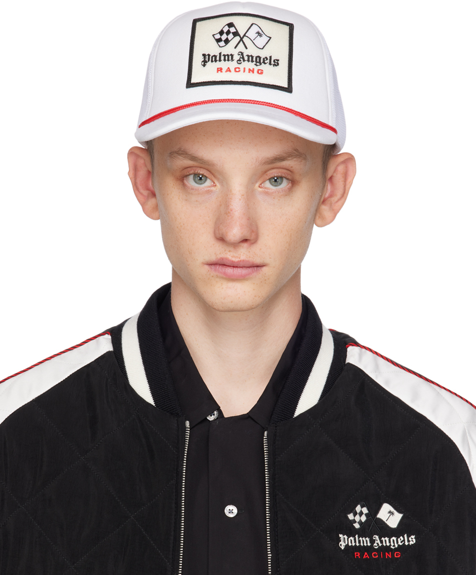 Palm Angels Off-White MoneyGram Haas F1 Edition 'Racing' Monogram Sweatshirt