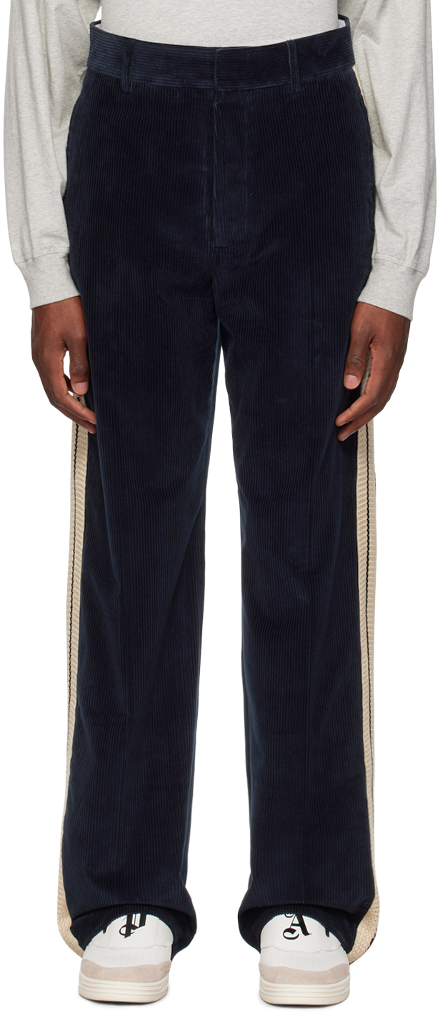 Navy Four-Pocket Trousers