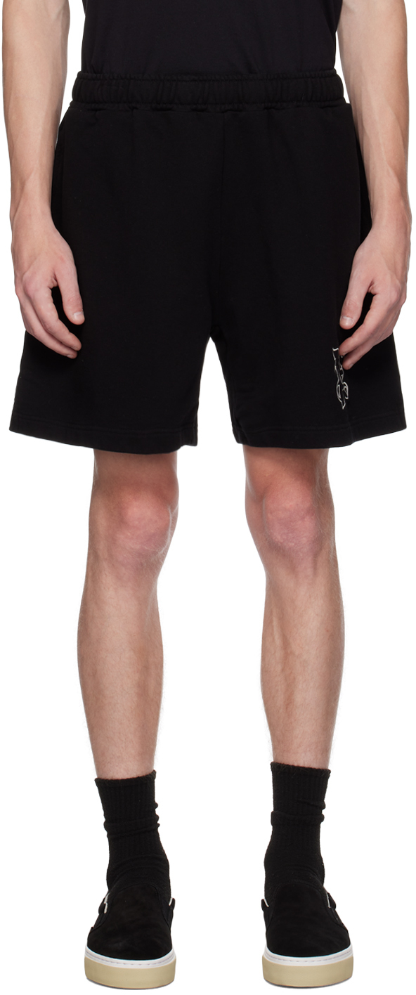 Palm Angels Shorts With Monogram Pmfd002r24fab001 1001 main image 0