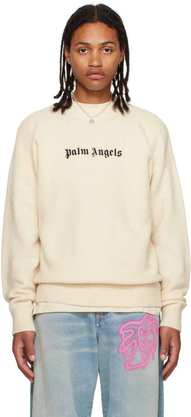 Palm Angels Sweaters White - S