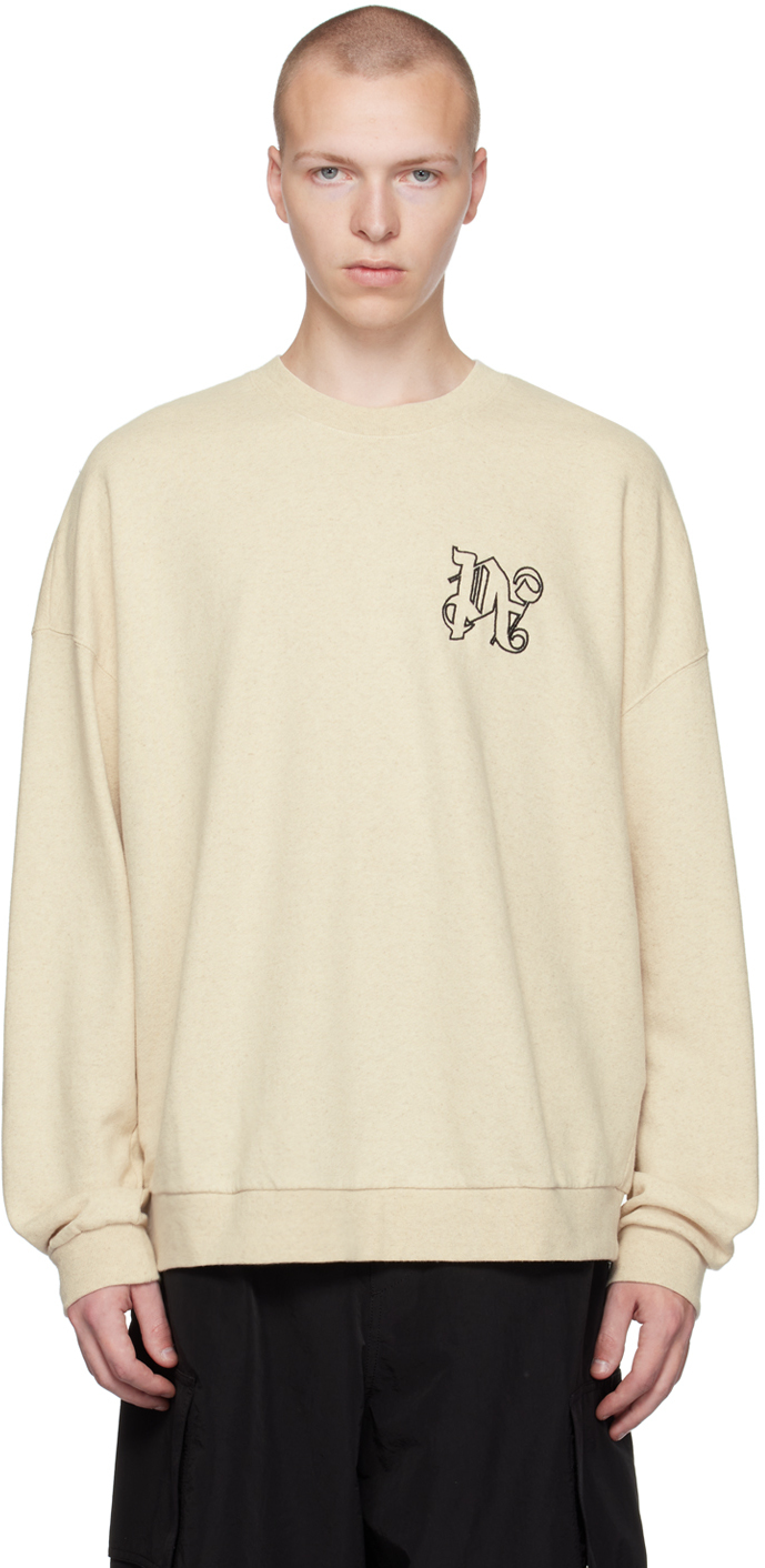 Monogram sweatshirt cheap sale