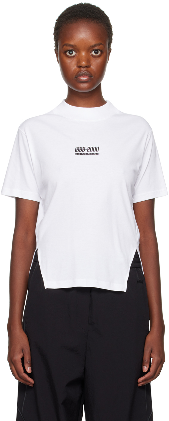 White '1999-2000 SFTM' Split T-Shirt
