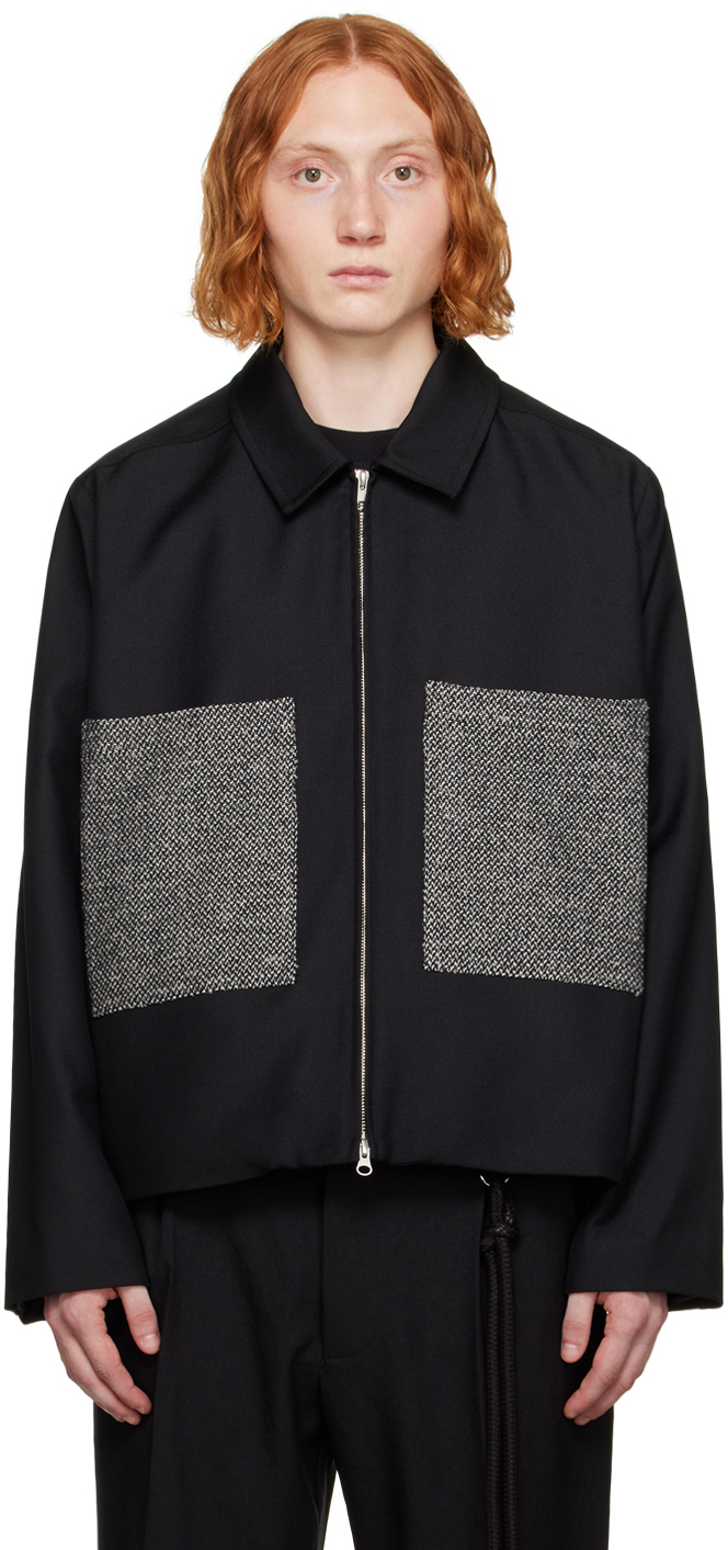 Song for the Mute Black Patch Pocket Jacket