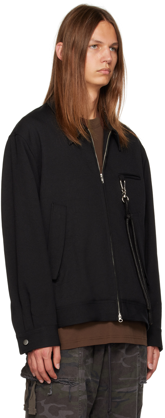 Song for the Mute Black Flat Four Pocket Jacket | Smart Closet