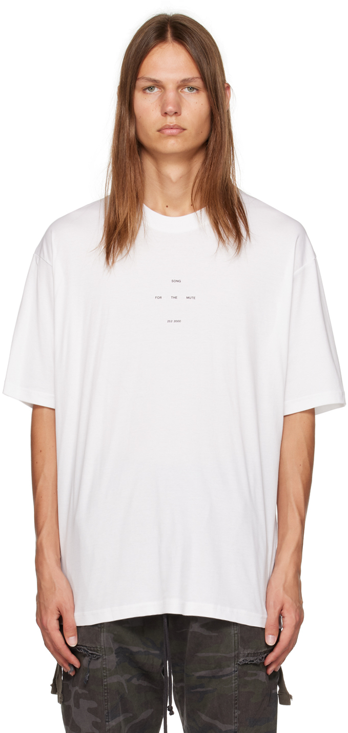 Song For The Mute メンズ tシャツ | SSENSE 日本