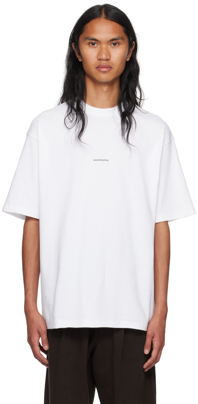 meanswhile White Whole Earth T-Shirt | Smart Closet