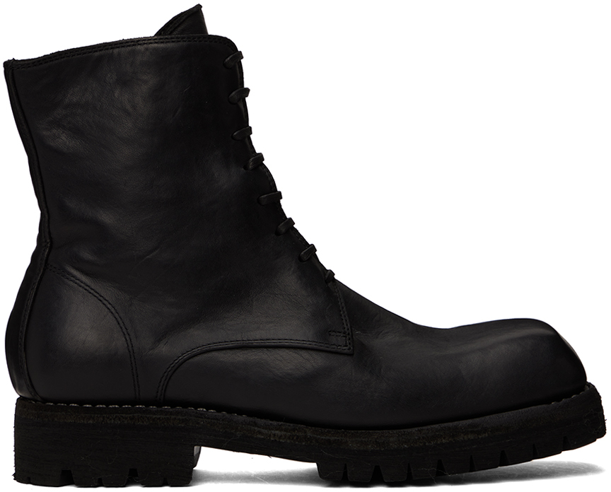 Shop Guidi Black 79085v Boots In Blkt