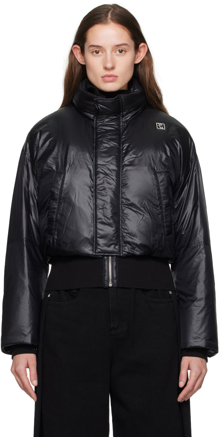 Wooyoungmi Black Coated Down Jacket