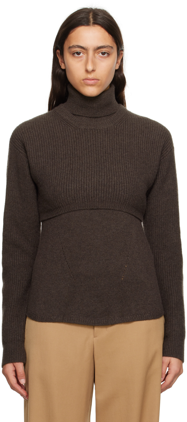 Gray Layered Turtleneck by WOOYOUNGMI on Sale