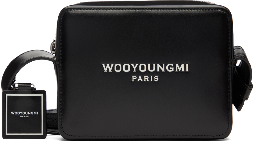 Wooyoungmi Black Mini Square Bag In Black 632b