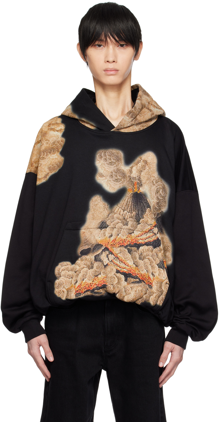 Black Volcano Hoodie