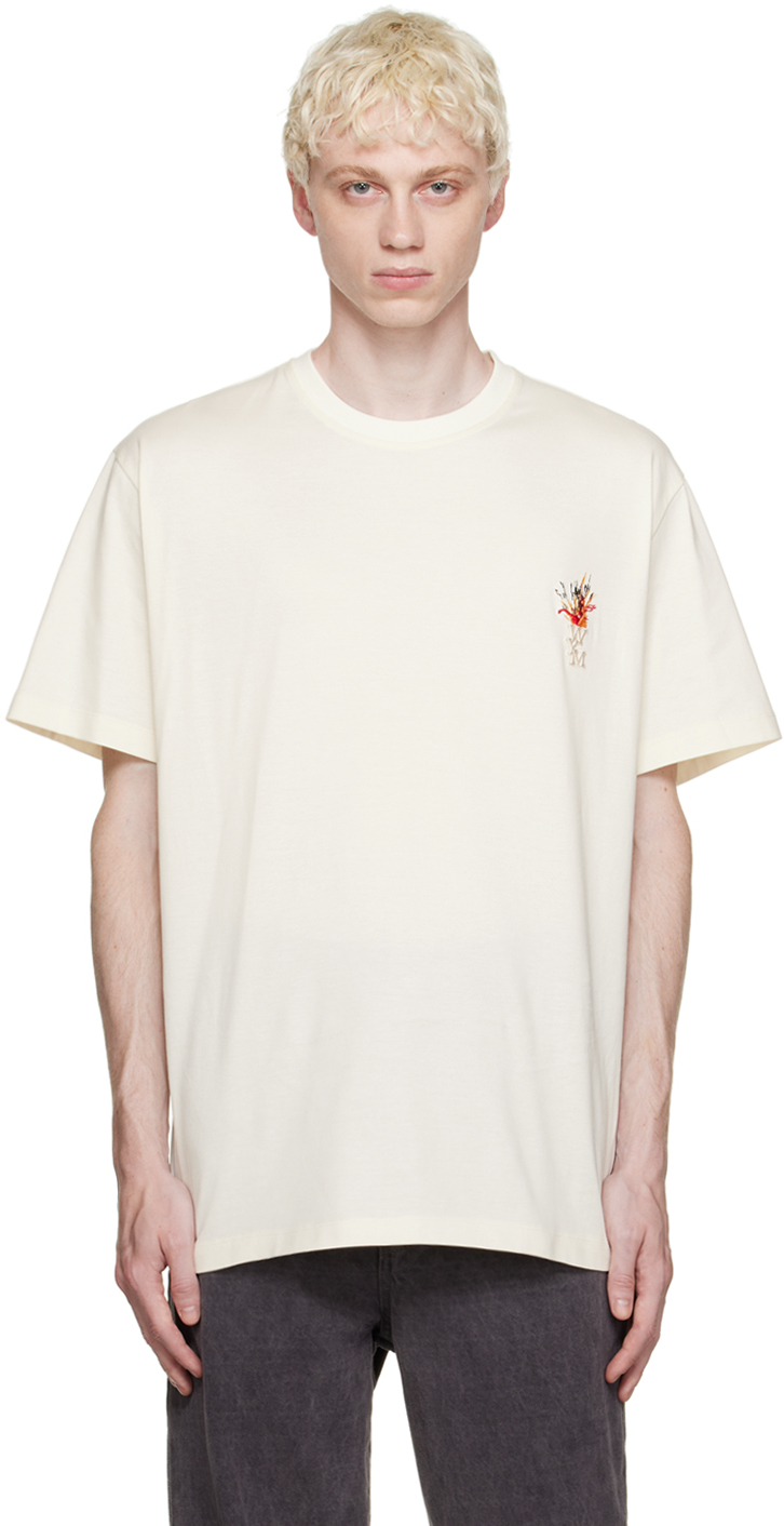 Off-White Volcano T-Shirt by WOOYOUNGMI on Sale
