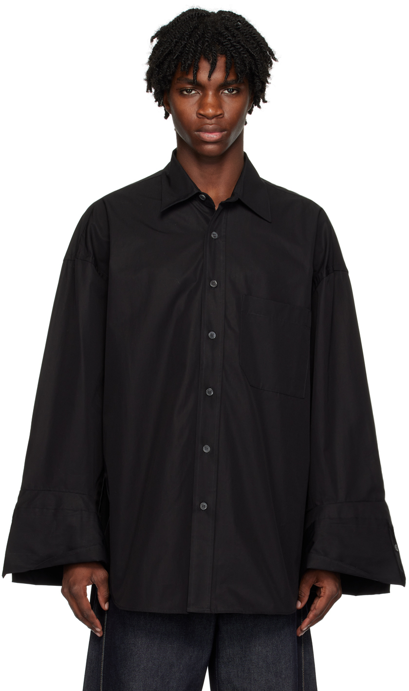 Black Maxi Shirt
