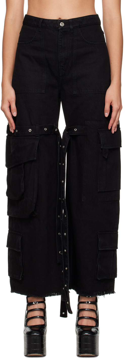 Black Multipocket Jeans