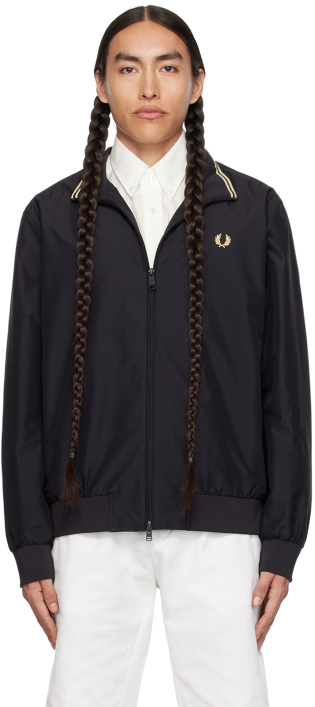 Fred Perry Black Brentham Jacket